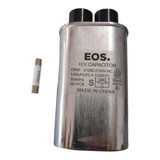 Capacitor P/ Microondas 0,80uf 2000 V.ac + Fusível 20a