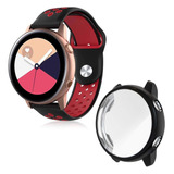 Combo Correa Transpirable Y Case Para Galaxy Watch Active 1