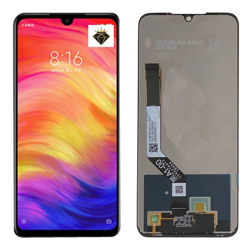 Tela Touch Display Frontal Para Xiaomi Redmi Note 7 Nacional