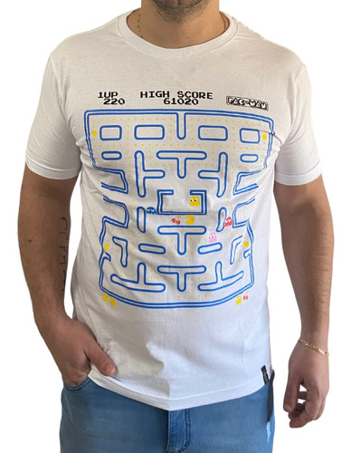 Remera Worren Pac-man Entallada Art. 5459