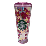 Vaso Starbucks Acrilico Tapa To Go Cherry Blossom