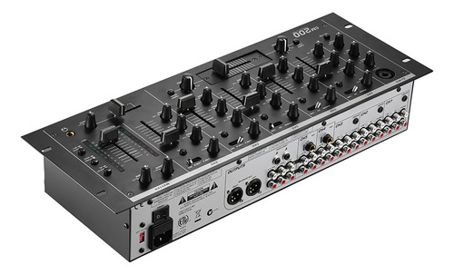 Mesa De Mezclas De 5 Canales Professional Mount Rack Stereo