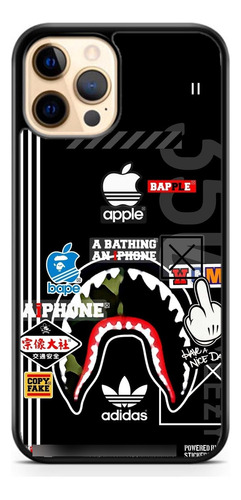 Funda Case Protector Hype Suprem Bape Para iPhone Mod3