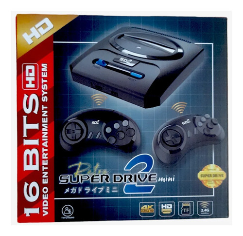  Consola 16 Bits Retro Super Drive 2 Mini - Hd Sega