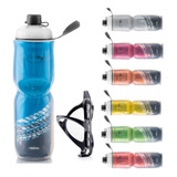 Garrafinha Térmica Caramanhola Bike 700ml Squeeze 2un + Supo