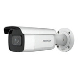 Hikvision Camara Ip Tubo 4 Mp Lente Motorizado  Acusense   2 Color Blanco