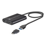 Sonnet Displaylink - Adaptador Usb Tipo A A Doble Displaypor