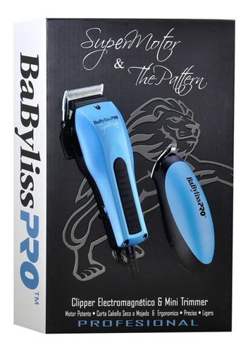 Maquina De Corte Babyliss Super Motor + Trimmer Liner Dibujo