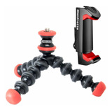 Mini Tripé Gorillapod Magnético Joby  + Pixiclamp Manfrotto