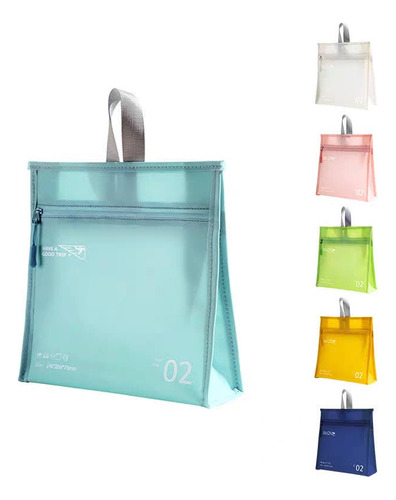 Neceser Impermeable- Porta Cosmético Transparente Bolsa -pvc