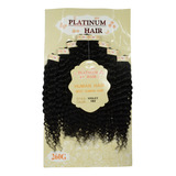 Cabelo 100% Orgânico Platinum Hair Violet 8 Telas 260gr