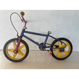 Bicicleta Infantil Bandeirante Antiga Pneu Maciço