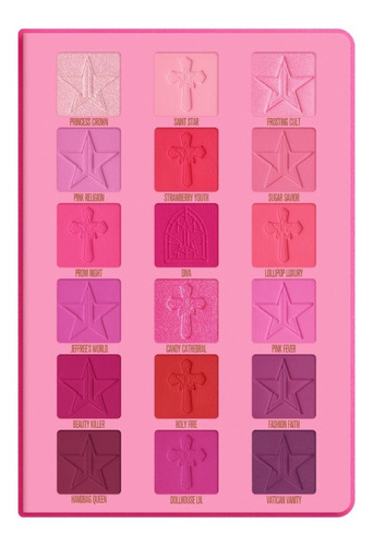 Jeffree Star Pink Religion Palette