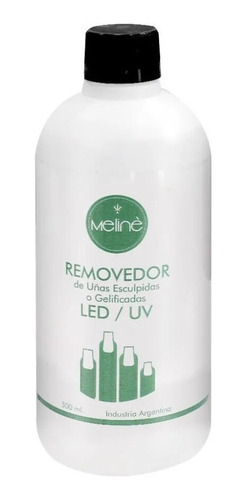 Removedor De Esmalte Semi Permanente On Off X 500ml Meline