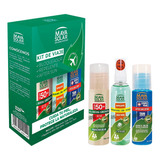 Kit Protector Solar + Bloqueador + After Sun + Repelente 