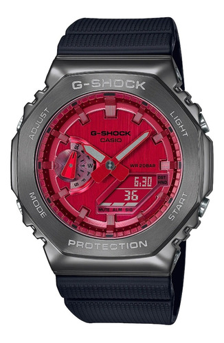 Reloj Casio Gm-2100b-4a G-shock Antigolpes Sumergible Acero