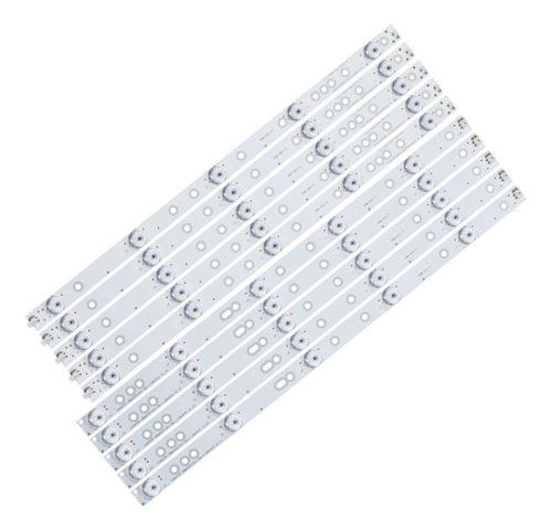 Kit 5 Tiras Leds Para Vizio D43-d1 (5t10t) Nuevo Aluminio