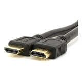 Cable Hdmi 1 Metro V1.4 Fullhd 3d 4k Dorado Ethernet.