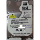 Western Digital Wd5000bmvw-11ajgs1 500gb -1647 Recuperodatos