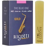 Palheta Rigotti Jazz Gold Sax Tenor Nº 2,5 Medium