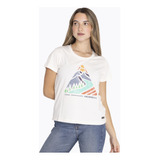 Polera M/c Merrell T-shirt Short Sleeve Blanco Mujer