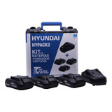 Kit 3 Baterías 2.0 Mah / 1 Cargador P/herramienta - Hypack2