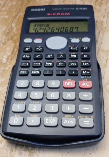 Casio:calculadora Científica Modelo:fx-95ms Funcionando Bien