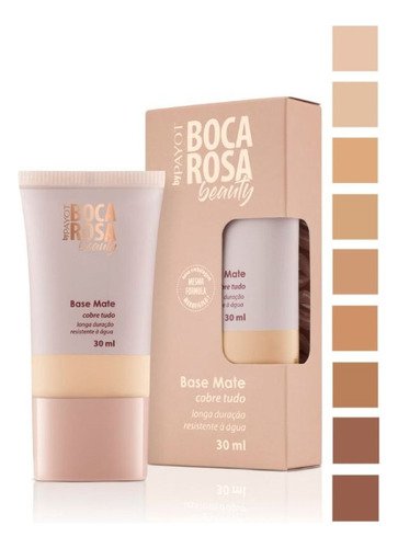 Base Mate Boca Rosa Beauty By Payot+nf Escolha A Sua Cor