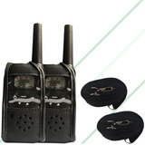 2 Capa Couro Proteção P/ Rádio Comunicador Rc4002 Intelbras