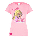Playera Contadora Barbie Super Moda Oficios Dama