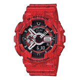 Relógio Masculino Casio G-shock Ga-110sl-4adr Vermelho