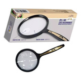 Lupa De Mano Magnifier Aumento 4x Explorador Optiks Grande