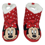 Pantufla Bota Minnie Mouse Numero 31/32 Original Disney