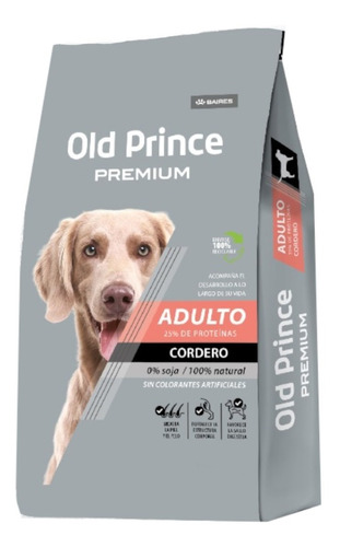 Old Prince Premium Cordero Adulto X 15 Kg Kangoo Pet