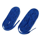 2 Cordones De Los Patines 108 Pulgadas, Azul Como Se