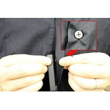 Micro Câmera Pega Traição Gravador Espiã Botão Camisa Grava Cor Preto