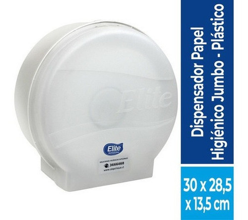 Dispensador Papel Higiénico Plástico Elite Professional