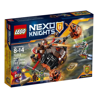 Lego Nexo Knights Moltors Lava Smasher 187 Piezas | Envío gratis