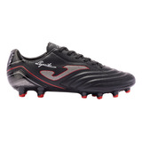 Taco De Futbol Soccer Joma Águila 2301 Negro - Rojo Fg