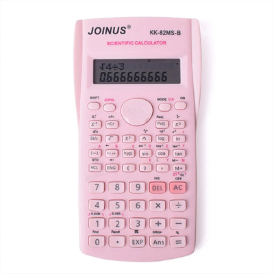 Calculadora Científica Joinus 240 Funciones Js-82ms-5 Color Rosa | MercadoLibre