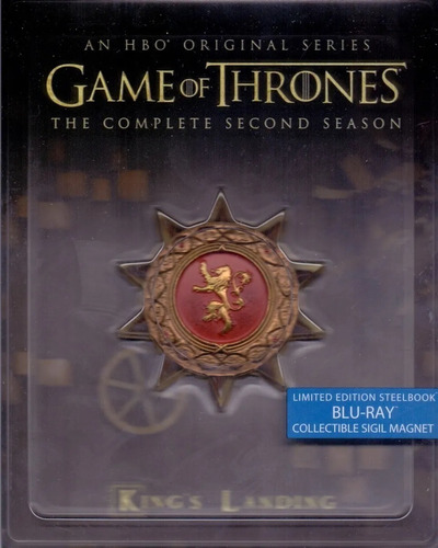 Game Of Thrones Juego Tronos Temporada 2 Steelbook Blu-ray