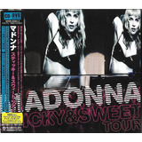 Madonna Cd / Dvd Sticky & Sweet Tour Cd Japones Obi Max_wal