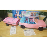 Barbie Familia Heart Auto Familiar Y Camper Vintage 80s