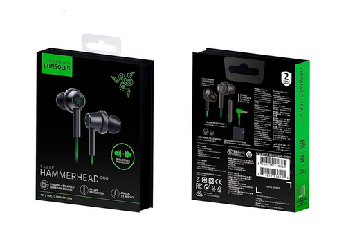 Fone Headset Gamer Razer Hammerhead Duo Xbox Ps5 Pc Lacrado