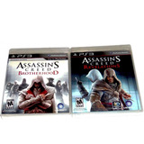 Lote 2 Vj Assassin's Creed Brotherhood Y Revelations Ps3