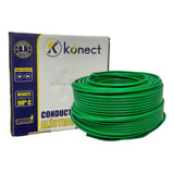 Cable Electrico Cca Calibre 8 Verde Rollo 100m Konect