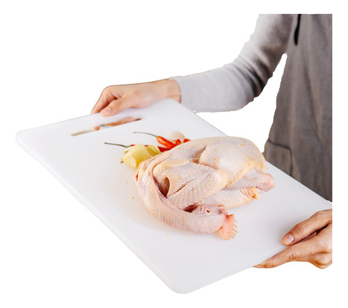 Tabua Taboa Branca Higienica Para Corte De Carne Cozinha