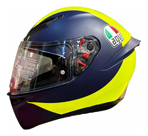 Casco Agv K1s Soleluna 2018 Ece2206 + Pinlock