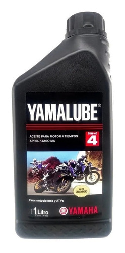 Aceite Yamalube 4t 20w40 Mineral Yamaha Rpm925
