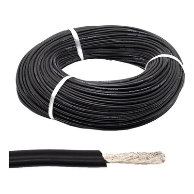 Cable de Silicona Flexible Calibre 14 AWG Negro de 10 Metros | MercadoLibre